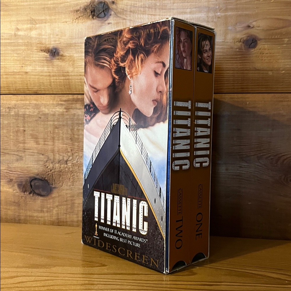Titanic (VHS, 1998, 2-Tape Set) 1998